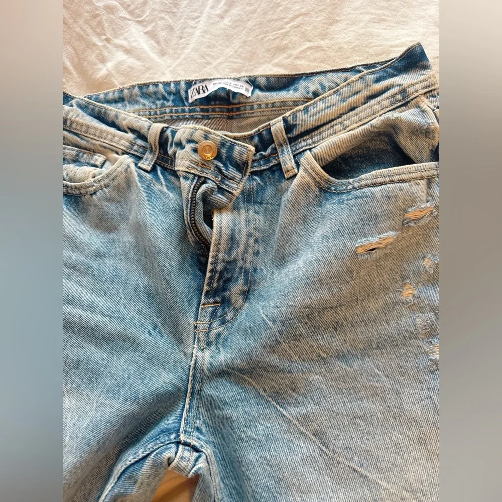 Light Blue Denim Shorts